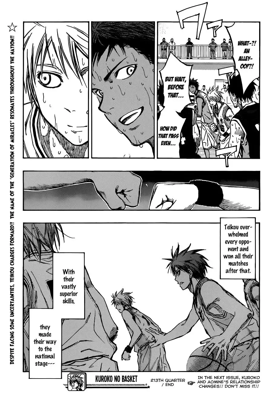 Kuroko no Basket Chapter 213 20